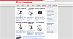 Desktop Screenshot of elec-shopping.com